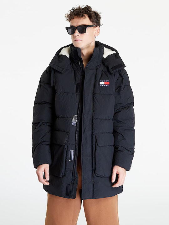 Tommy Hilfiger Men's Winter Puffer Jacket Black
