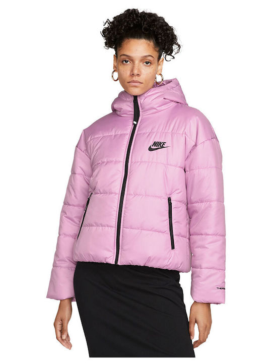 Nike Sportswear Κοντό Γυναικείο Puffer Μπουφάν ...