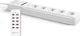 Sentinel 5-Outlet Power Strip White