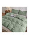 Lino Home Moderna Σεντόνι Υπέρδιπλο 240x260εκ. Petrol