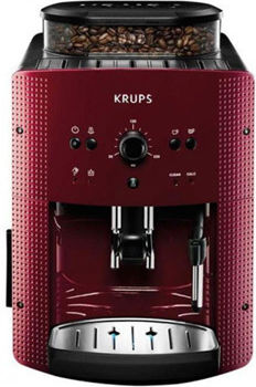 Krups Roma EA8107 Automatic Espresso Machine with Grinder 15bar Red