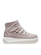 Wildleder Stiefeletten Damen Rosa