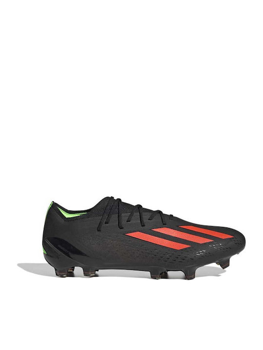 adidas X Speedportal 1 Football Shoes with Cleats Core Black / Solar Red / Solar Green