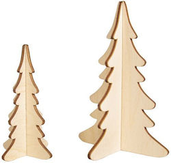 Rayher Wooden Trees 2pcs