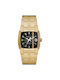 Diesel Cliffhanger Uhr Batterie mit Gold Metallarmband