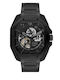 Diesel Men's Watch 51mm Chronograph Battery with Steel Bracelet Black
