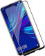 9H Пълно лепило Закалено стъкло за цялото лице Черен (Huawei P Smart 2019/P Smart+ 2019 - Хуавей П Смарт 2019/П Смарт+ 2019)