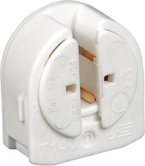 VK Lighting Електрически джак с вход T5 в Бял цвят Комплект 1бр 505732