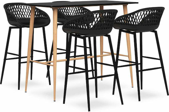 Dining Room 5pcs 120x60cm