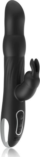 Brilly Glam Moebius Δονητής Rabbit με Απομακρυσμένο Έλεγχο Whirl Rabbit Vibrator 24cm Black