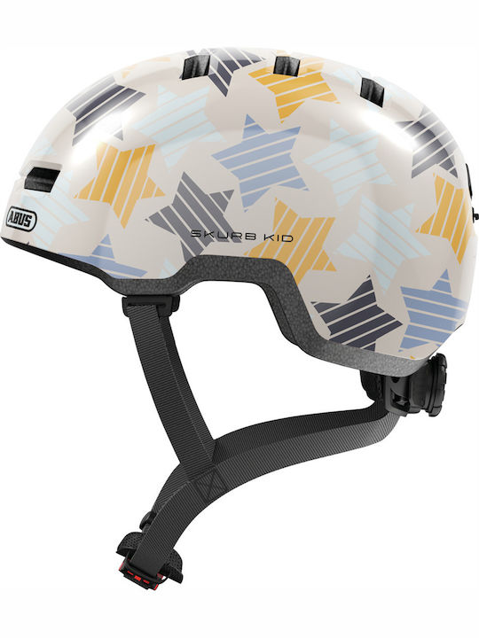 Abus Skurb Παιδικό Κράνος για Ποδήλατο BMX / Πόλης Grey Stars Abus Skurb Παιδικό Κράνος για Ποδήλατο BMX / Πόλης Grey Stars