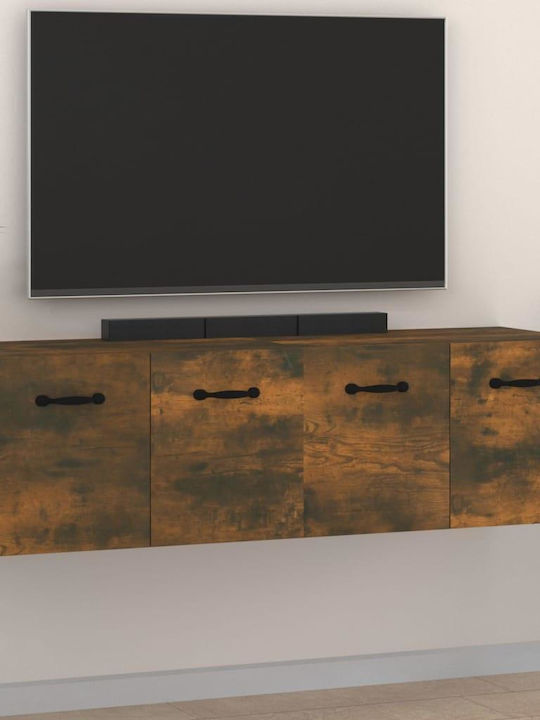 TV Stand Wooden Smoky Oak L160xW35xH36.5cm