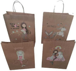 GIFT BAG GORGONS 25 x 21 x 10cm 1pcs Fancy design selection