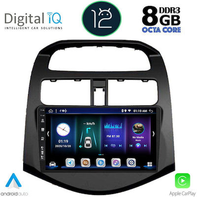 Digital IQ Car-Audiosystem für Chevrolet Funke 2009-2015 (Bluetooth/USB/AUX/WiFi/GPS/Apple-Carplay) mit Touchscreen 9"