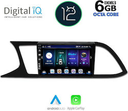 Digital IQ Ηχοσύστημα Αυτοκινήτου για Seat Leon 2012-2021 με Clima (Bluetooth/USB/WiFi/GPS) με Οθόνη Αφής 9"