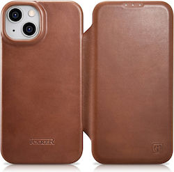 iCarer CE Oil Wax Premium Leather Folio (iPhone 14) iCarer CE Oil Wax Premium Leather Folio (iPhone 14)