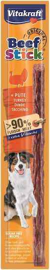 Vitakraft Beef Dog Stick Treats with Beef and Turkey 12gr 25pcs