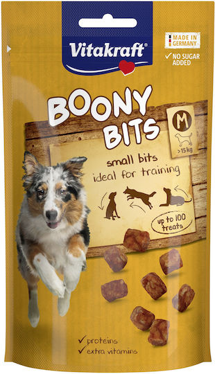 Vitakraft Boony Bits Λιχουδιά Σκύλου Μεσαίων Φυλών 120gr