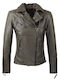 Leather jacket ESTET LIA Ladi