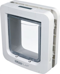 Trixie Sureflap 4Way Cat Flap XL Plastic Dog & Cat Door White 26.2 x x 28.1cm