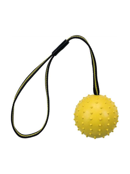 Trixie Sporting Dog Ball Toy Made of Rubber 35cm Yellow