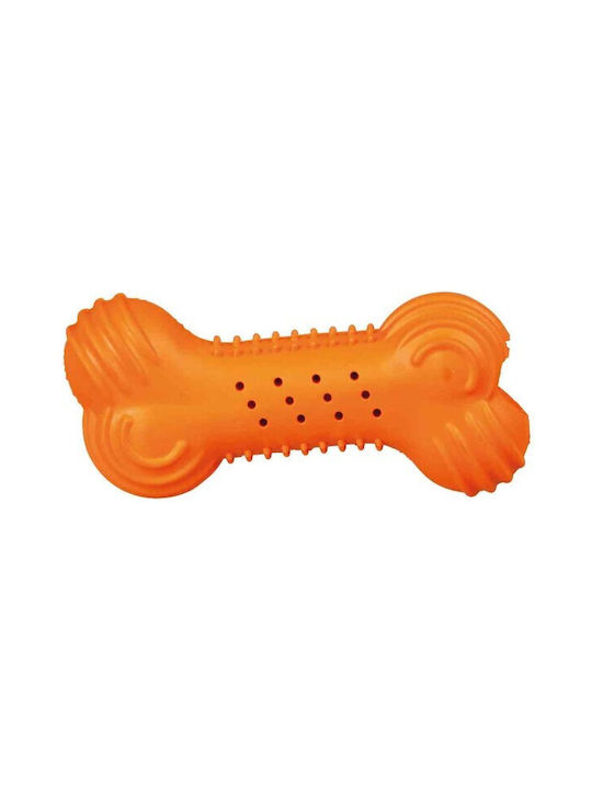 Trixie Dog Toy Bone Orange 11cm