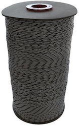 Alavelli No6 Seil Durchmesser 6mm mit Länge 1m Seil Schwarz-Weiß