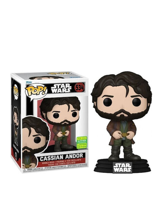 Funko Pop! Disney: Krieg der Sterne - Cassian Andor 534 Wackelkopf Limitierte Auflage