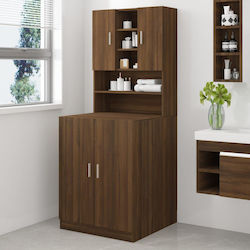 vidaXL Laundry Bathroom Cabinet L71xD71.5xH181.5cm Oak