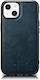 iCarer Leather Oil Wax Back Cover Δερμάτινο Μπλ...