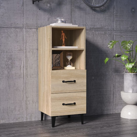 Sonoma Bookcase Oak 34.5x34x90 cm