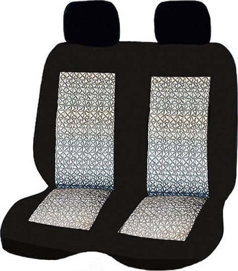 Auto Gs Car Cover Set 2pcs Black / Gray
