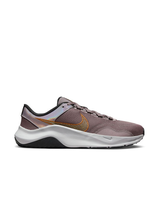 Nike Legend Essential 3 Next Nature Premium Γυναικεία Αθλητικά Παπούτσια Running Purple Smoke / Dark Smoke Grey / Metallic Copper / Metallic Gold