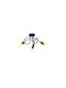 Elmark Mya Ceiling Mount Light 50cm Black with Socket E27