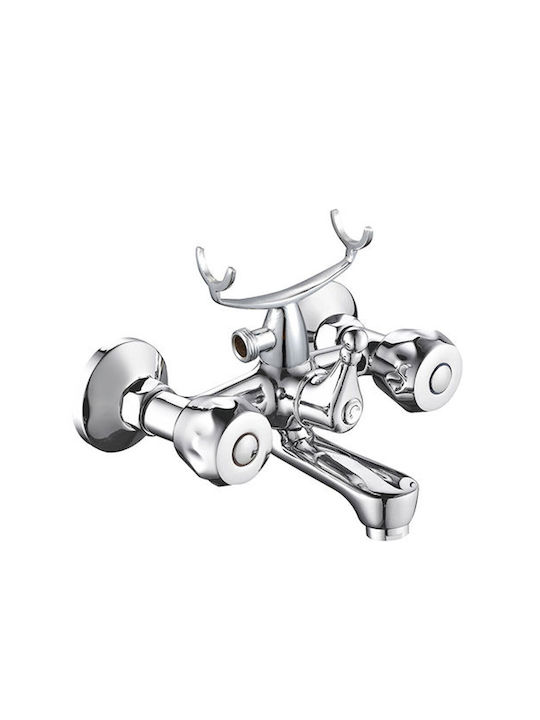 Sabrina 46022002 Bade- / Duscharmatur Badewanne Silber