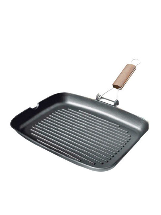 TnS Supreme Grill made of Aluminum with Non-Stick Coating 35cm