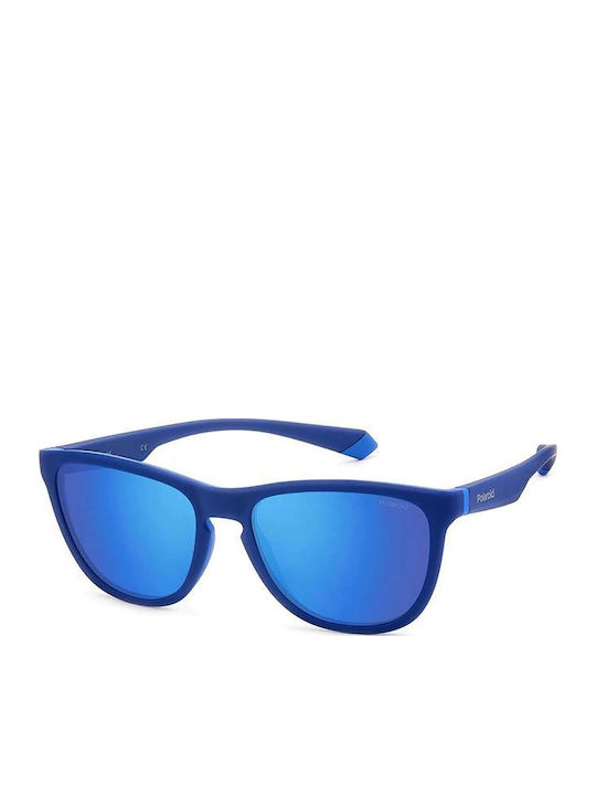 Polaroid Unisex Ochelari de soare cu Albastru C...