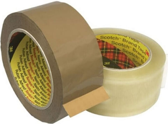 3M Verpackungsfolie Stumm 38mm x 50m in Braun Farbe