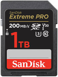 Sandisk Extreme Pro SDXC 1TB Class 10 U3 V30 UHS-I 200MB/s