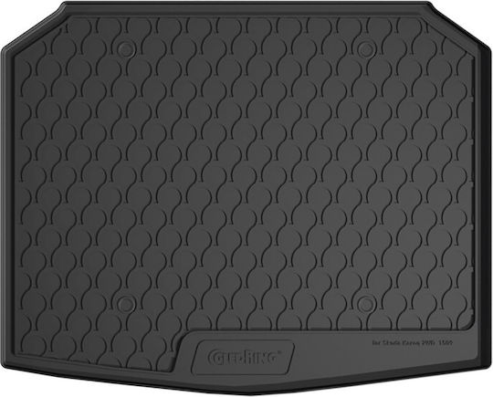 Lampa Trunk Mat Tray Type for Skoda Karoq 2017+ Black