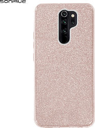 Sonique Shiny Back Cover Σιλικόνης Ροζ (Redmi 9)