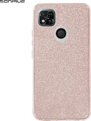 Sonique Shiny Umschlag Rückseite Silikon Rosa (...