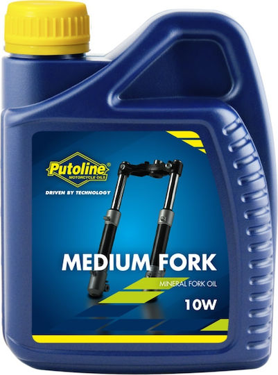 Putoline Medium Fork Oil 10W Λάδι Αναρτήσεων Μοτοσυκλέτας 500ml
