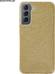 Sonique Shiny Back Cover Silicon Auriu (Galaxy ...
