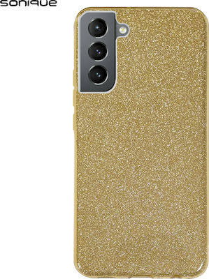 Sonique Shiny Silicone Back Cover Gold (Galaxy S22+ 5G)