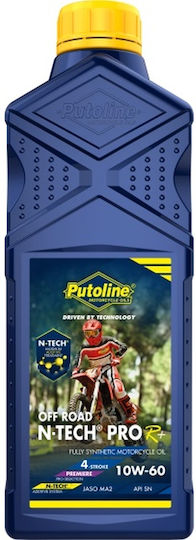 Putoline N-Tech Pro R+ Off Road Sintetic Ulei de motocicletă pentru motoare în patru timpi 10W-60 1lt