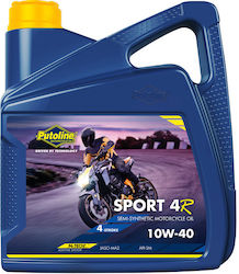 Putoline Sport 4R Semi-synthetic Motorcycle Oil for Four-Stroke Engines 10W-40 4lt