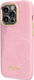 Guess Croco Silicone Back Cover Pink (iPhone 14...