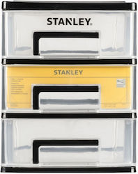 Stanley Συρταριέρα Εργαλείων Plastic with 3 Drawers W34xD24.5xH32cm Stanley Συρταριέρα Εργαλείων Plastic with 3 Drawers W34xD24.5xH32cm