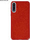 Sonique Shiny Umschlag Rückseite Silikon Rot (Samsung Galaxy A50/A50S/A30S)